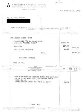 Karel Appel (Dutch, 1921-2006) Little Smile (Personages Portfolio)