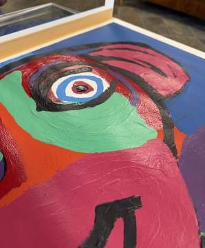 Karel Appel (Dutch, 1921-2006) Little Smile (Personages Portfolio)