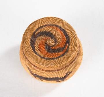 Fine Makah Miniature Basket