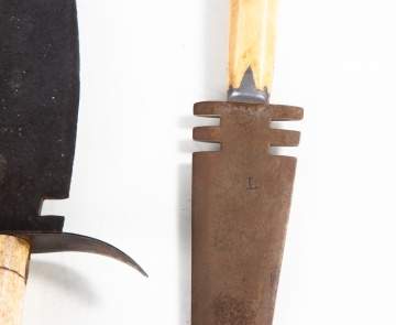 Native American Bone Daggers