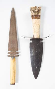 Native American Bone Daggers