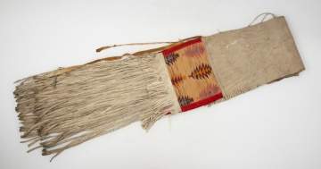 Plateau Nez Perce Corn Husk Saddle Throw