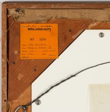 Alfred Jensen (Guatemalan, 1903-1981) "Magic Star II"