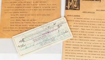 Alfred Jensen (Guatemalan, 1903-1981) "Magic Star II"