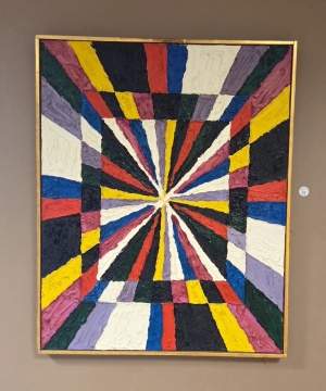 Alfred Jensen (Guatemalan, 1903-1981) "Magic Star II"