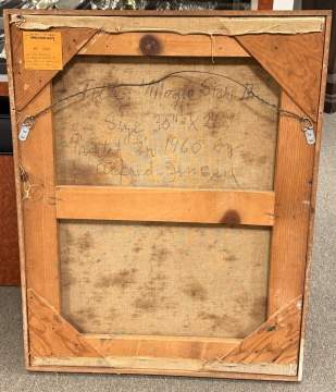 Alfred Jensen (Guatemalan, 1903-1981) "Magic Star II"