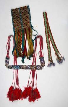 Three Native American South Eastern Sashes