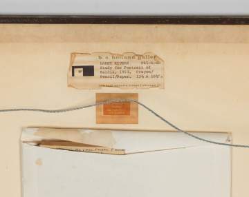 Larry Rivers (American, 1923-2002) Portrait of Berdie