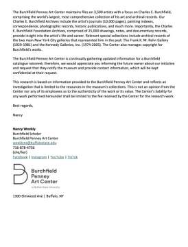 Charles Ephraim Burchfield (American, 1893-1967) Landscape