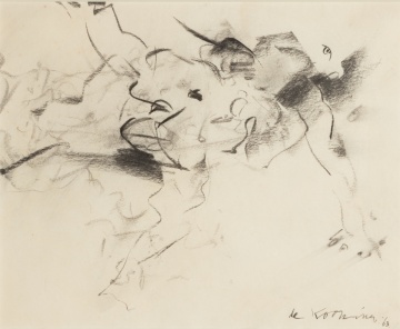 Willem de Kooning (Dutch-American, 1904-1997) Study of a Woman