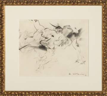 Willem de Kooning (Dutch-American, 1904-1997) Study of a Woman