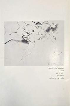Willem de Kooning (Dutch-American, 1904-1997) Study of a Woman