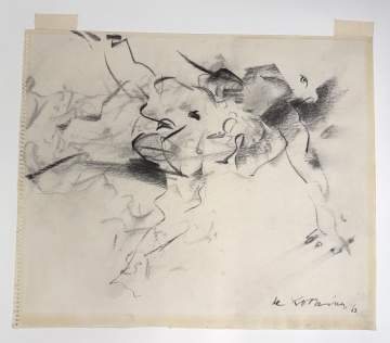 Willem de Kooning (Dutch-American, 1904-1997) Study of a Woman