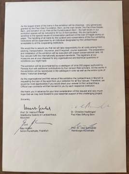 Paul Klee (German, 1879-1940) "Klagende Tier"