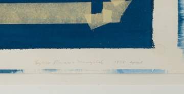 Sylvia Plimack Mangold (American, b. 1938) Untitled