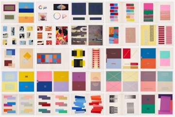 Josef Albers (American/German, 1888-1976) "Interaction of Color"