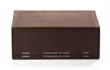 Josef Albers (American/German, 1888-1976) "Interaction of Color"