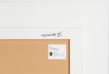 Mai-Thu Perret (Swiss, b. 1976) "Migraine VI"