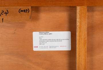 Gabriel de la Mora (Mexican, b. 1968) "45,000 (Match Strike)"