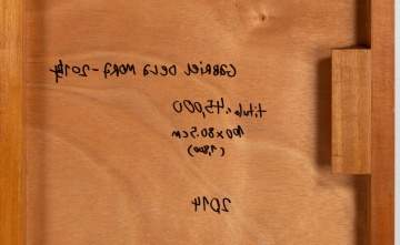 Gabriel de la Mora (Mexican, b. 1968) "45,000 (Match Strike)"