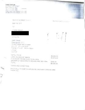 Garth Weiser (American, b. 1979) "Drawing #26"