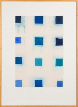 Mary Heilmann (American, b. 1940) "Blue Angel"