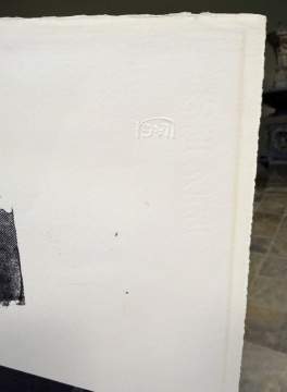 Robert Rauschenberg (American, 1925-2008) "Front Roll" (F.25)