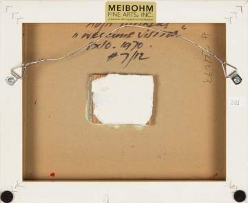 Adja Yunkers (American/Latvian, 1900-1983) "Welcome Visitor"