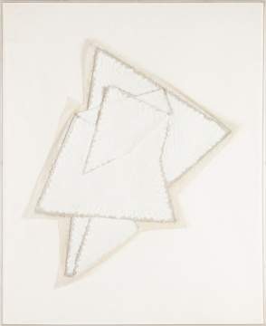 Angelo Savelli (Italian, 1911-1995) "White on White"