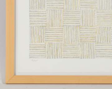 McArthur Binion (American, b. 1946) "DNA Etching III"