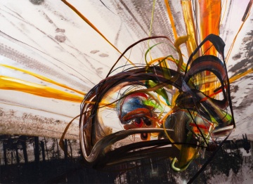 Joshua Dildine (American, b. 1984) "Old Hands Sons Jaw"