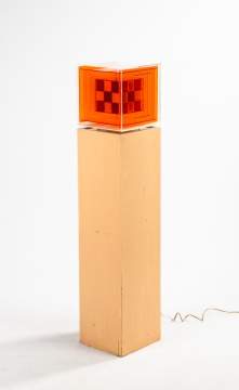 Leroy Lamis (American, 1925-2010) "Orange and Red"