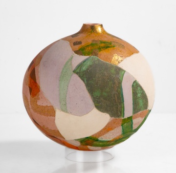 Rick Dillingham (American, 1952-1993) Earthenware Pot