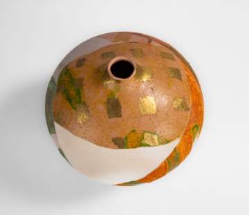 Rick Dillingham (American, 1952-1993) Earthenware Pot