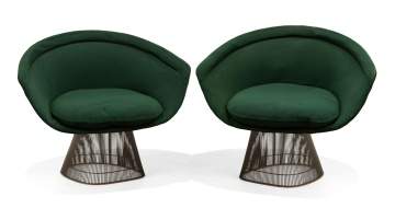 Pair of Warren Platner (1919-2006) Lounge Chairs