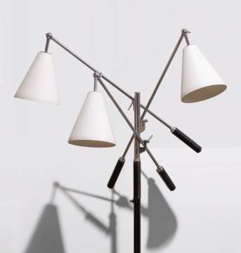 Attributed to Angelo Lelii for Arredoluce, Triennale Floor Lamp