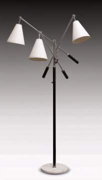 Attributed to Angelo Lelii for Arredoluce, Triennale Floor Lamp