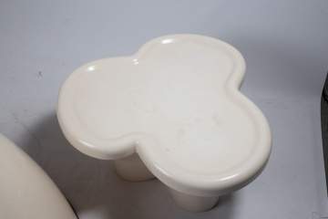 Wendell Castle (American, 1932-2018) Castle Chair & Clover Table