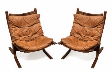 Pair of Ingmar Relling (Norwegian, 1920-2002) Siesta Chairs