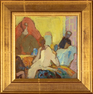 Alexander Oscar Levy (American, 1881-1947) Study of a Woman