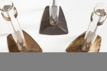 Three Roycroft Bud Vases