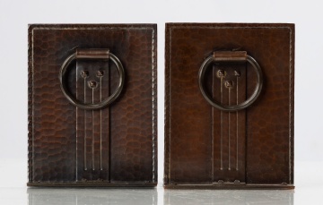 Roycroft Bookends with Handles