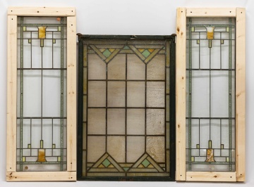 Arts & Crafts Leaded Glass Windows