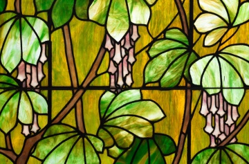 Leaded Glass Wisteria Windows Suite