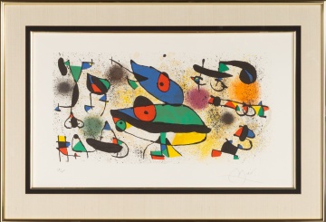 Joan Miro (Spanish, 1893-1983) "Sculpteur II"