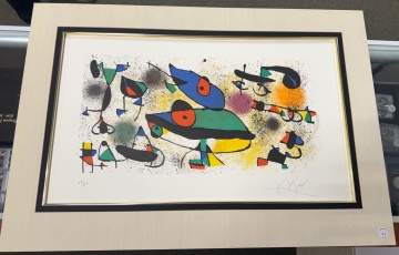 Joan Miro (Spanish, 1893-1983) "Sculpteur II"