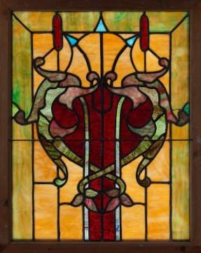 Two Leaded Glass Windows