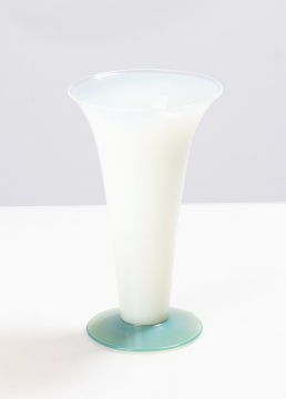 H. C. Fry Opalescent Art Glass Vase