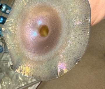 Steuben Aurene Iridescent Vases