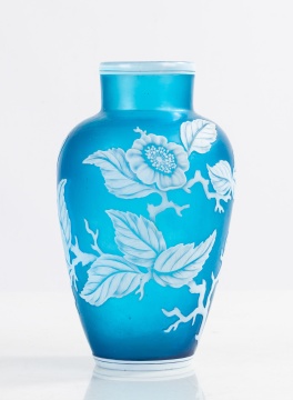 Attributed to Thomas Webb, Cameo Vase